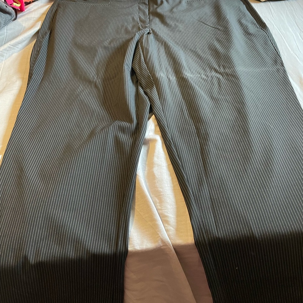 Lane Bryant size 20 plus dress pants pin stripped new with tags